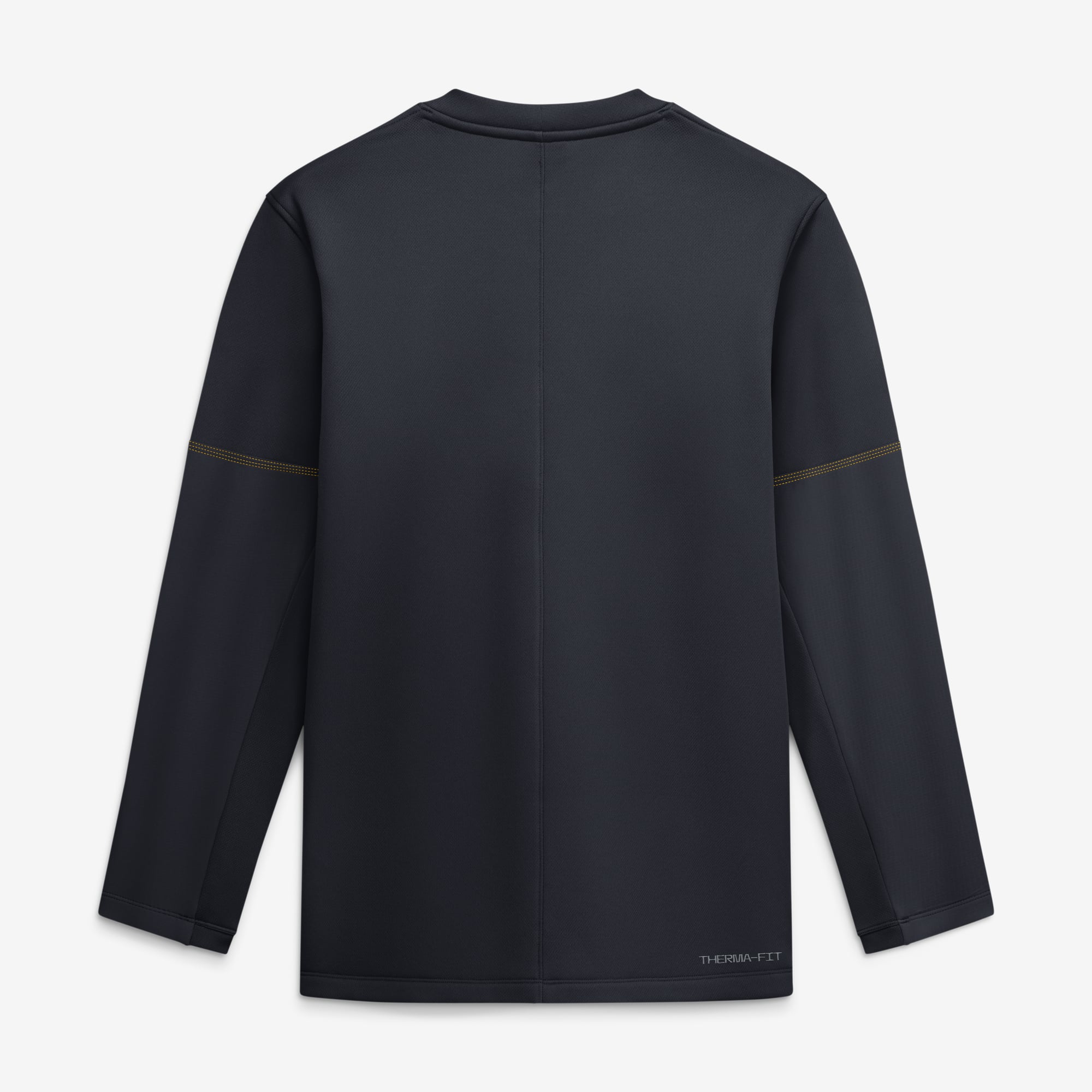 Haut à manches longues Jordan Brand bleu marine Michigan Wolverines 2026 Sideline Coaches Therma-FIT pour homme